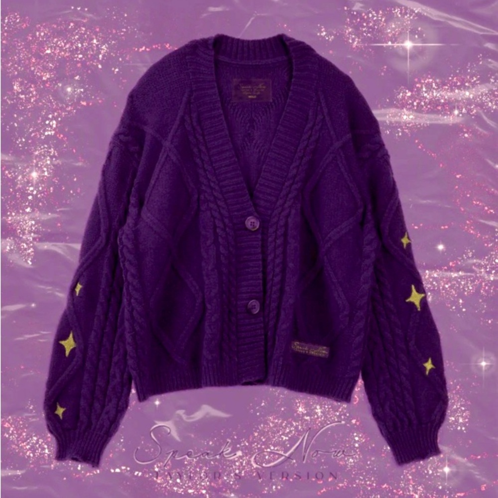 Taylor Swift Speak Now Cardigan XL/2XL